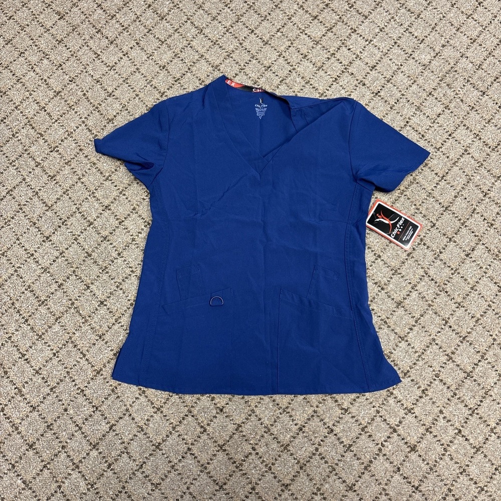 Women's  CHIC FLEC TOP BLUE MEDIUM NWT